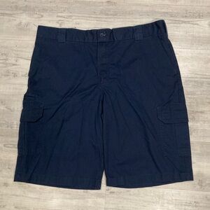 Dickies Blue Cargo Shorts - Waist 40